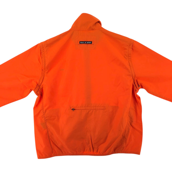 Ralph Lauren POLO SPORT 2WAY Windbreaker Men's M size polyester orange type Vintage Second Hand
