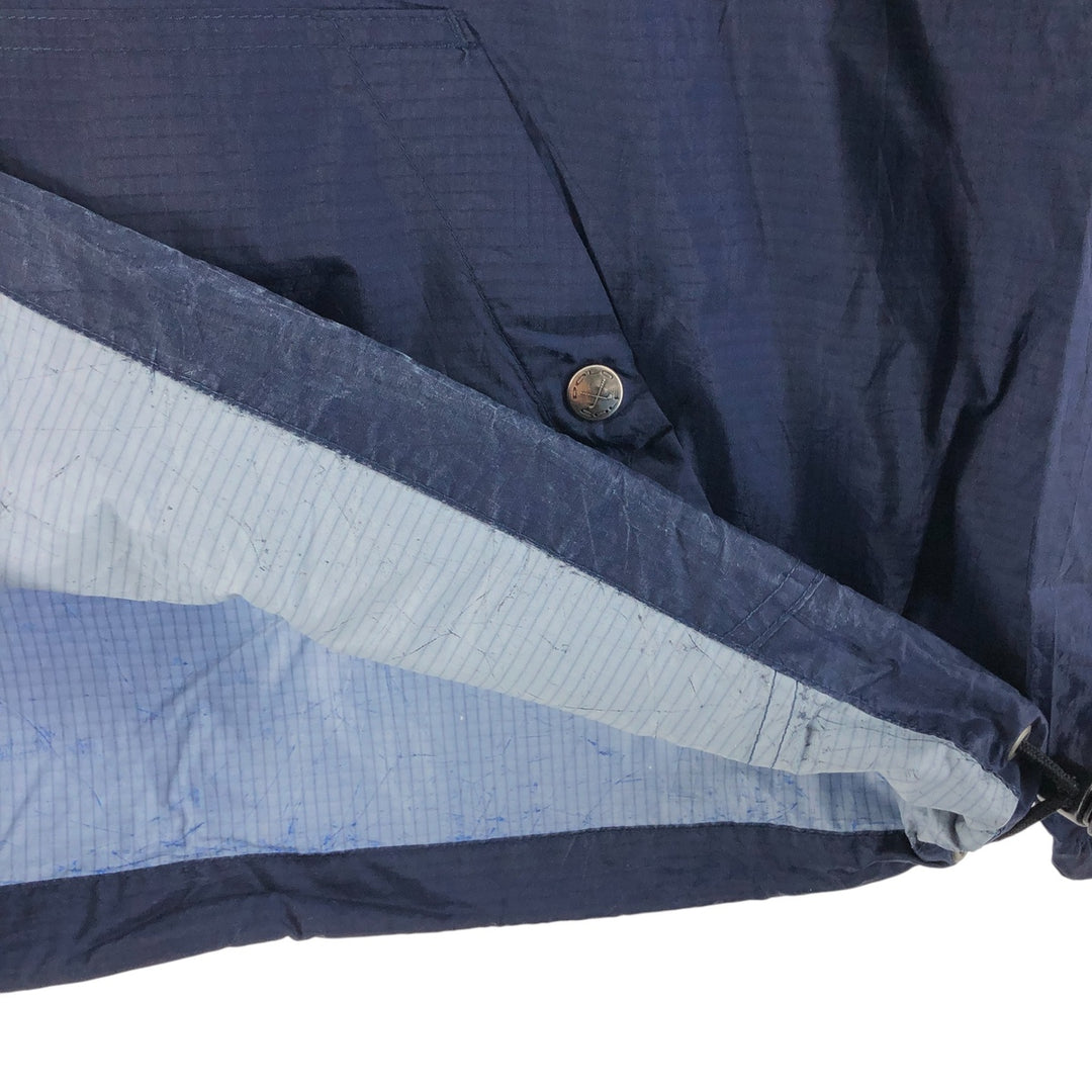 Ralph Lauren POLO GOLF Ripstop Anorak Parka Men's S size Nylon navy blue type Vintage Second Hand