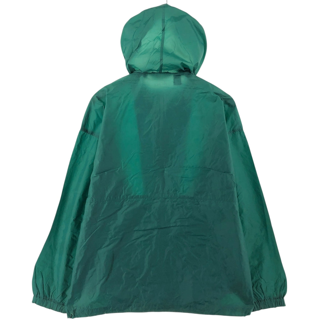 90'S J.Crew Anorak Parka, Men's, Size S, Vintage Nylon green type Vintage Second Hand