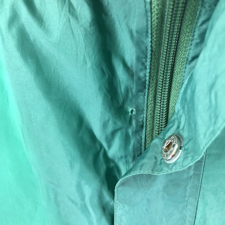 90'S J.Crew Anorak Parka, Men's, Size S, Vintage Nylon green type Vintage Second Hand