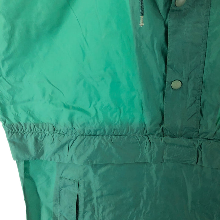 90'S J.Crew Anorak Parka, Men's, Size S, Vintage Nylon green type Vintage Second Hand