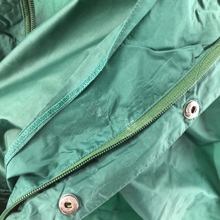 90'S J.Crew Anorak Parka, Men's, Size S, Vintage Nylon green type Vintage Second Hand