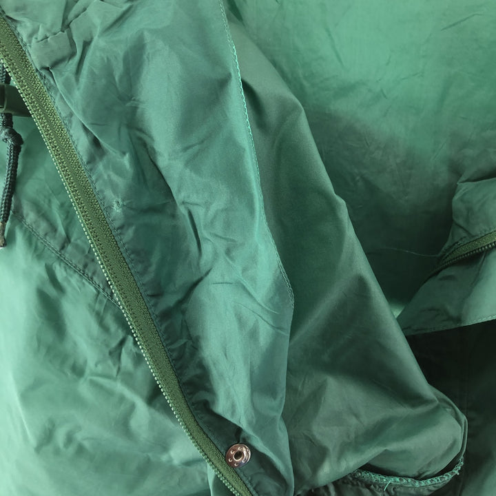 90'S J.Crew Anorak Parka, Men's, Size S, Vintage Nylon green type Vintage Second Hand