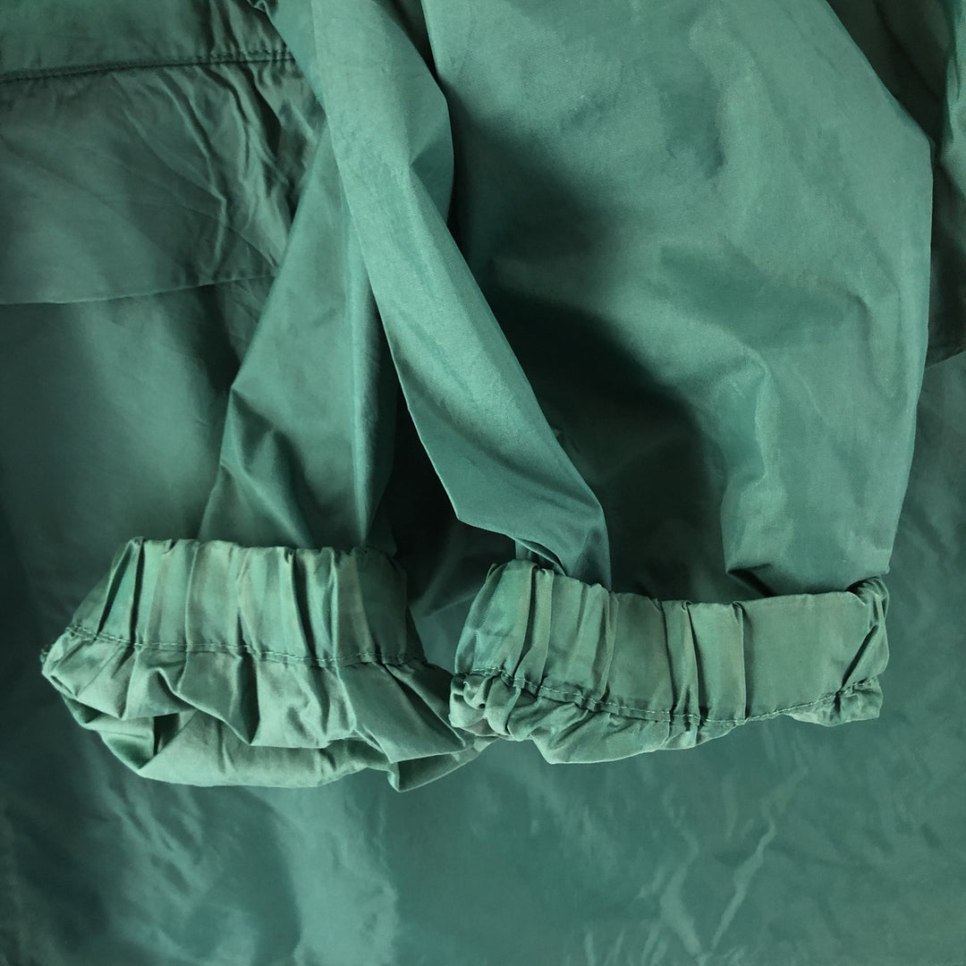 90'S J.Crew Anorak Parka, Men's, Size S, Vintage Nylon green type Vintage Second Hand