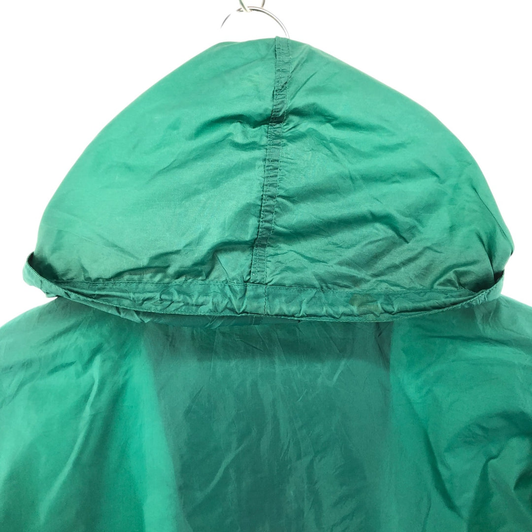 90'S J.Crew Anorak Parka, Men's, Size S, Vintage Nylon green type Vintage Second Hand