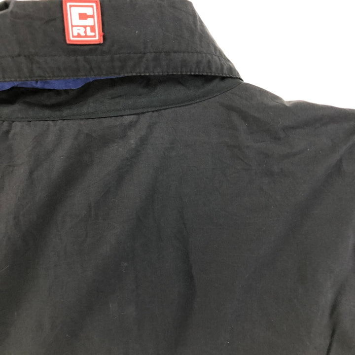 90'S Ralph Lauren CHAPS Anorak Jacket Men's L size Vintage polyester black type Vintage Second Hand