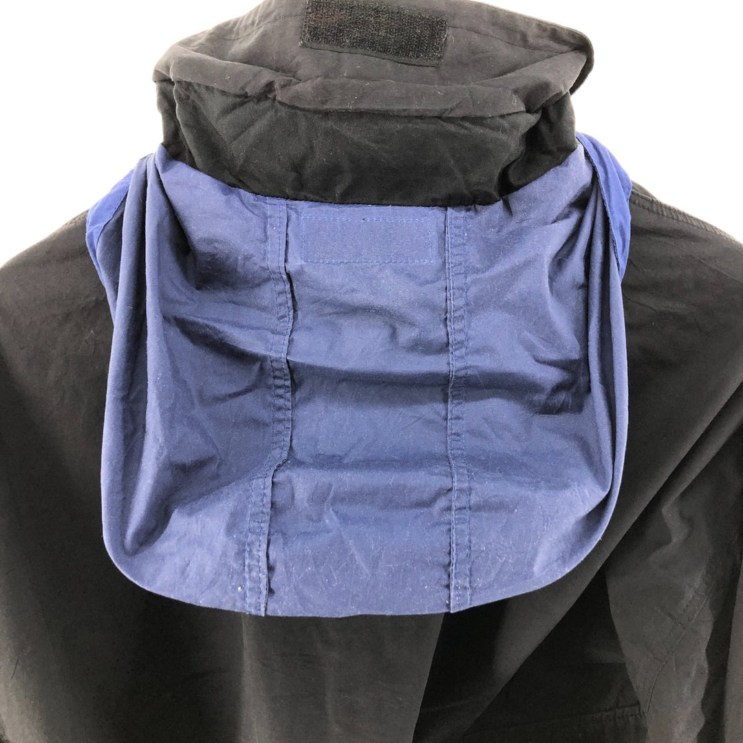 90'S Ralph Lauren CHAPS Anorak Jacket Men's L size Vintage polyester black type Vintage Second Hand