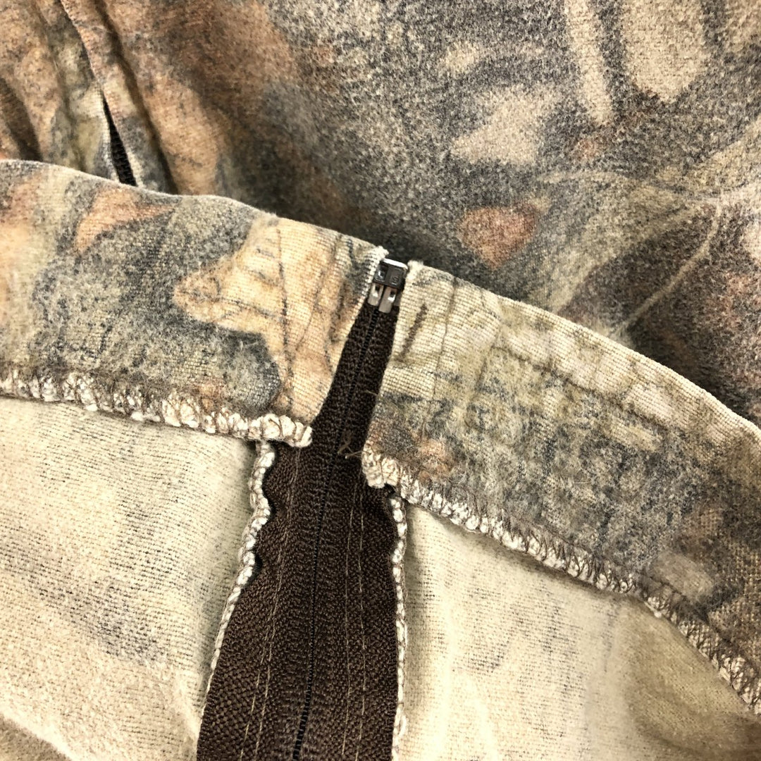 Vintage Liberty Realtree Camo Camouflage Pattern Zip-Up Blouson, Men's Size XL unclear Khaki type Vintage Second Hand