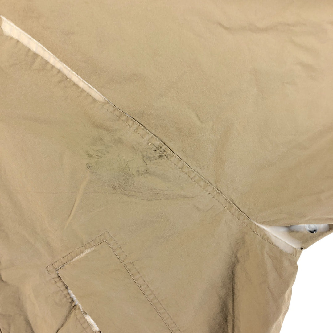 Vintage 80s-90'S NAUTICA cotton jacket, men's XL size cotton Beige type Vintage Second Hand