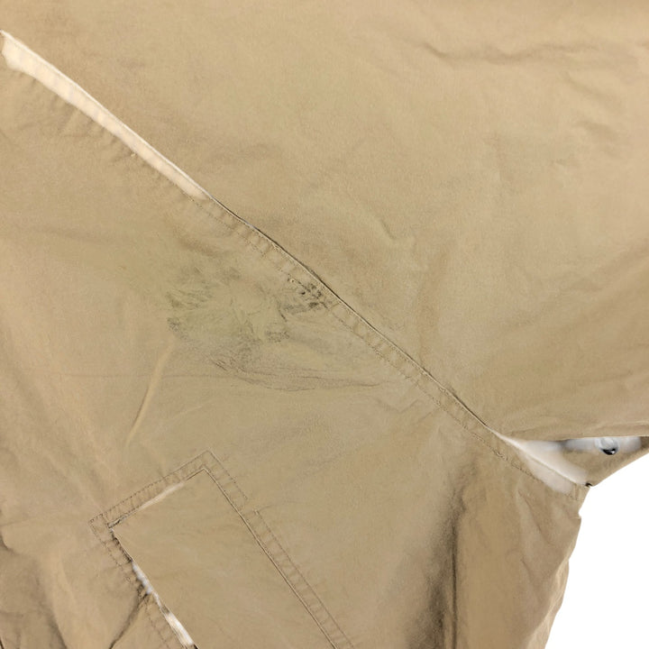 Vintage 80s-90'S NAUTICA cotton jacket, men's XL size cotton Beige type Vintage Second Hand