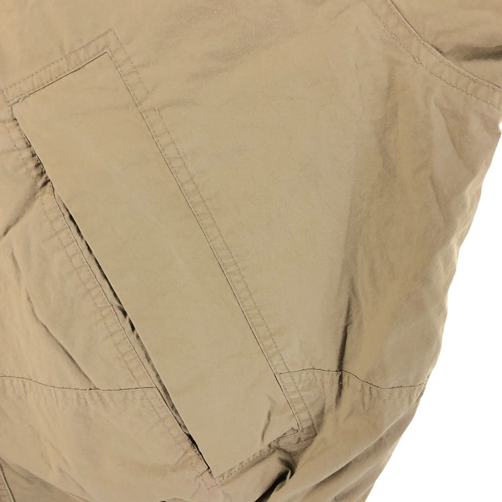 Vintage 80s-90'S NAUTICA cotton jacket, men's XL size cotton Beige type Vintage Second Hand