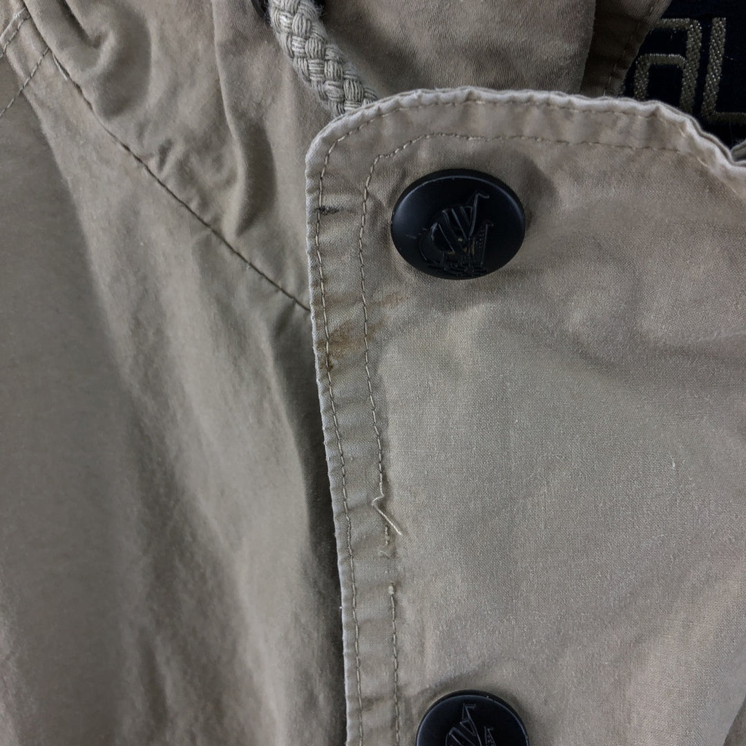 Vintage 80s-90'S NAUTICA cotton jacket, men's XL size cotton Beige type Vintage Second Hand