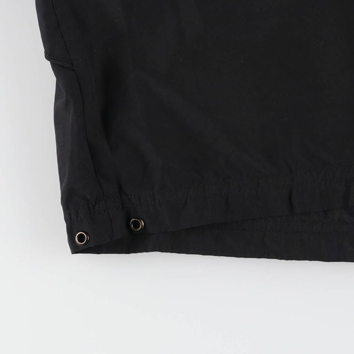 90s~00'S Adidas Half Snap Warm-up Pullover Men's L size polyester black type Vintage Second Hand
