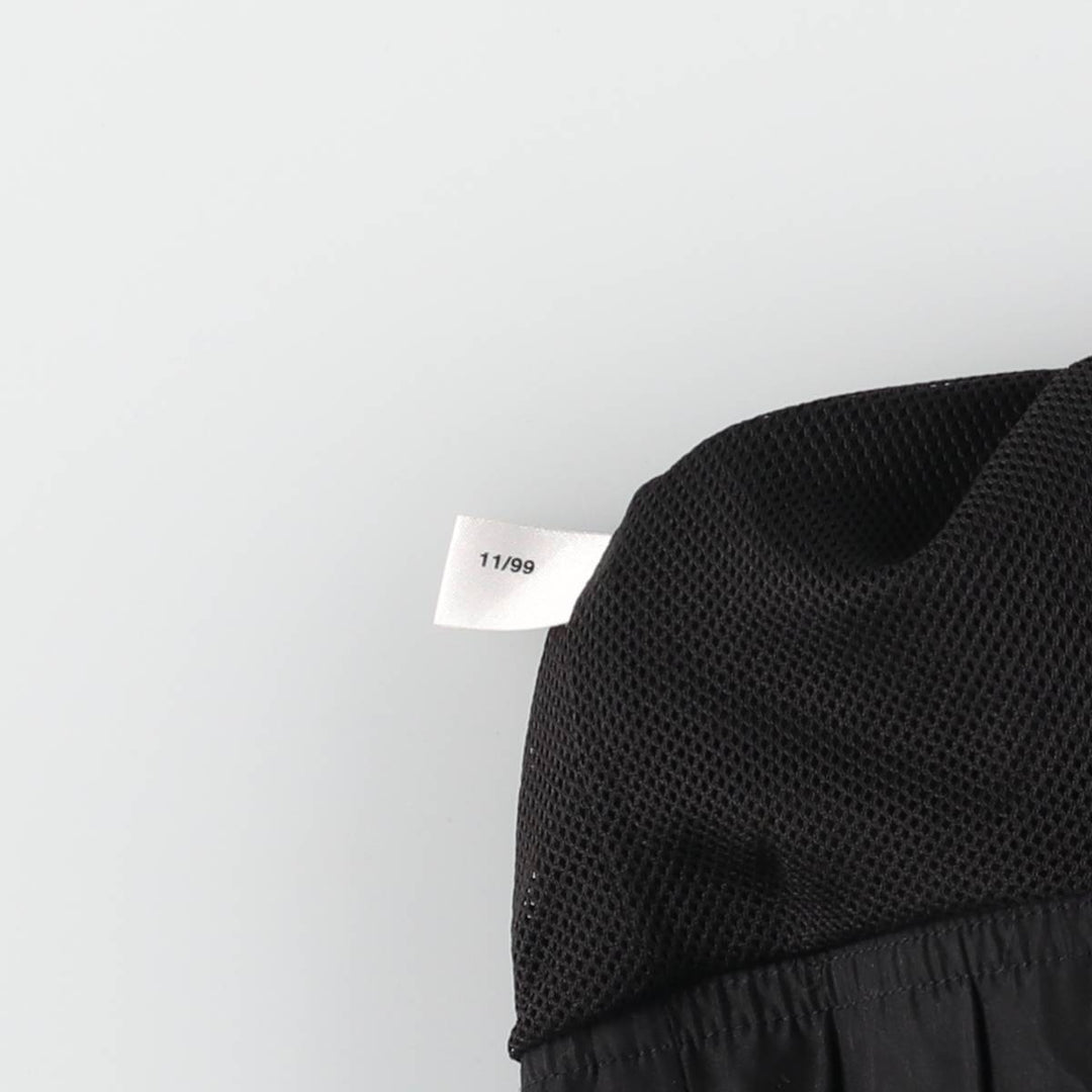 90'S Adidas Golf V-neck warm-up pullover, men's XXL size, vintage polyester black type Vintage Second Hand