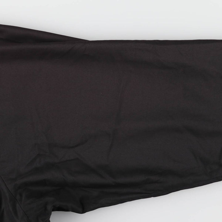 90'S Adidas Golf V-neck warm-up pullover, men's XXL size, vintage polyester black type Vintage Second Hand