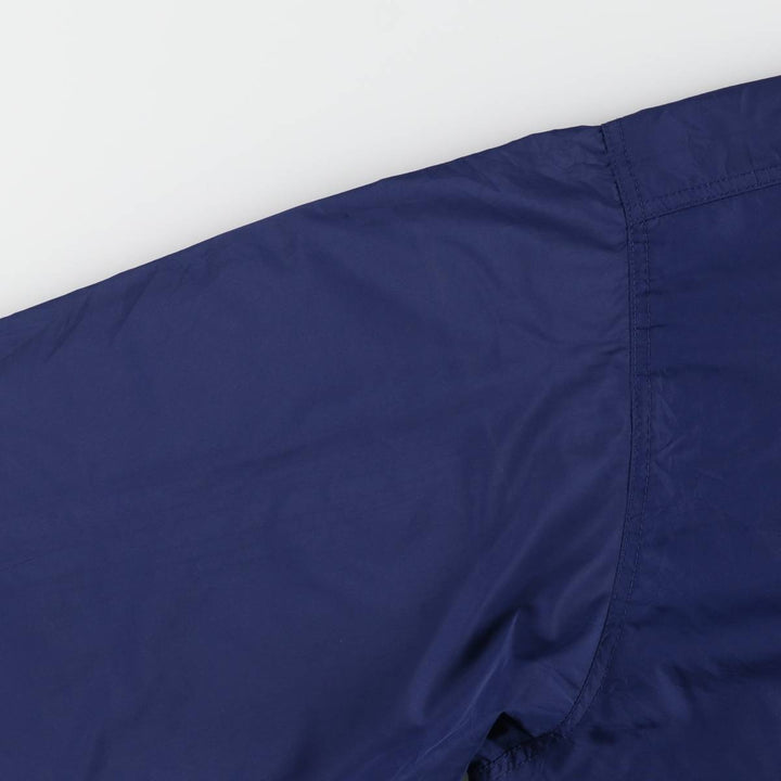 90s~00'S Adidas Half Snap Warm-up Pullover Men's XL unclear blue type Vintage Second Hand