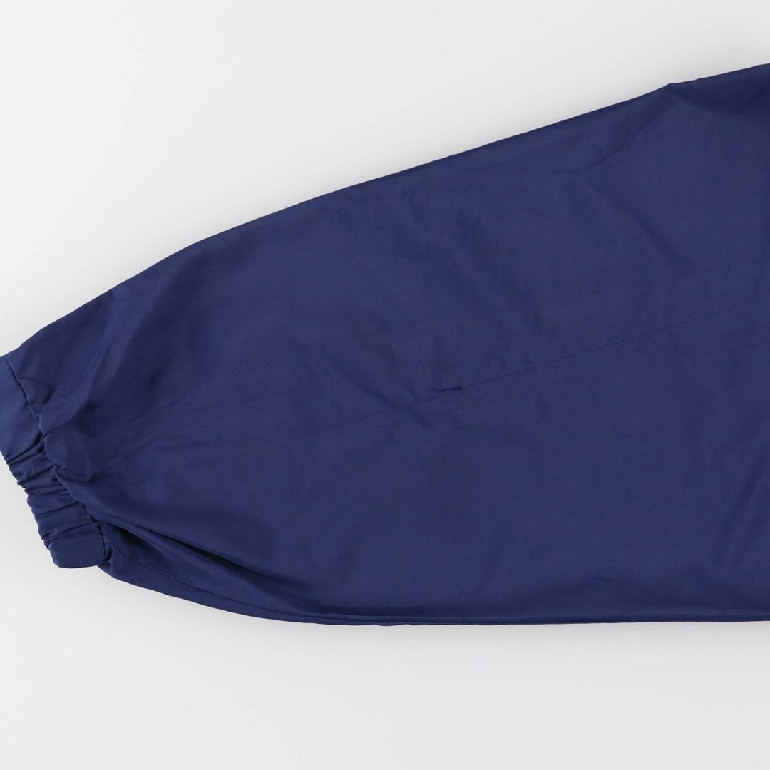 90s~00'S Adidas Half Snap Warm-up Pullover Men's XL unclear blue type Vintage Second Hand