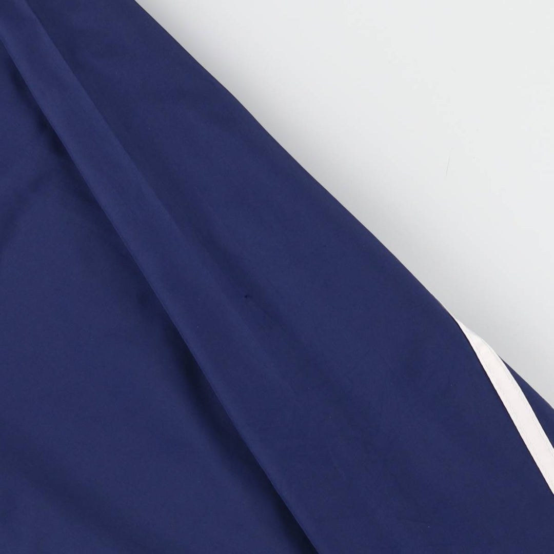90s~00'S Adidas Half Snap Warm-up Pullover Men's XL unclear blue type Vintage Second Hand