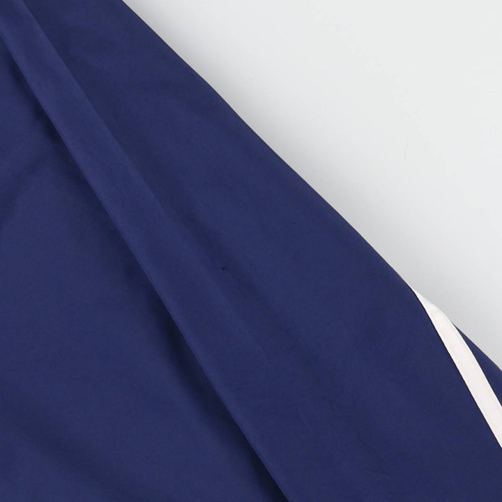 90s~00'S Adidas Half Snap Warm-up Pullover Men's XL unclear blue type Vintage Second Hand