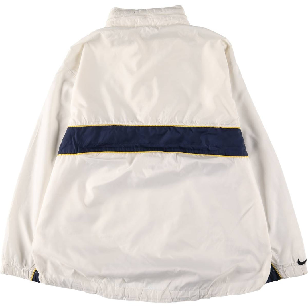 90'S Nike Half Zip Warm Up Pullover Men's XL Vintage unclear white type Vintage Second Hand