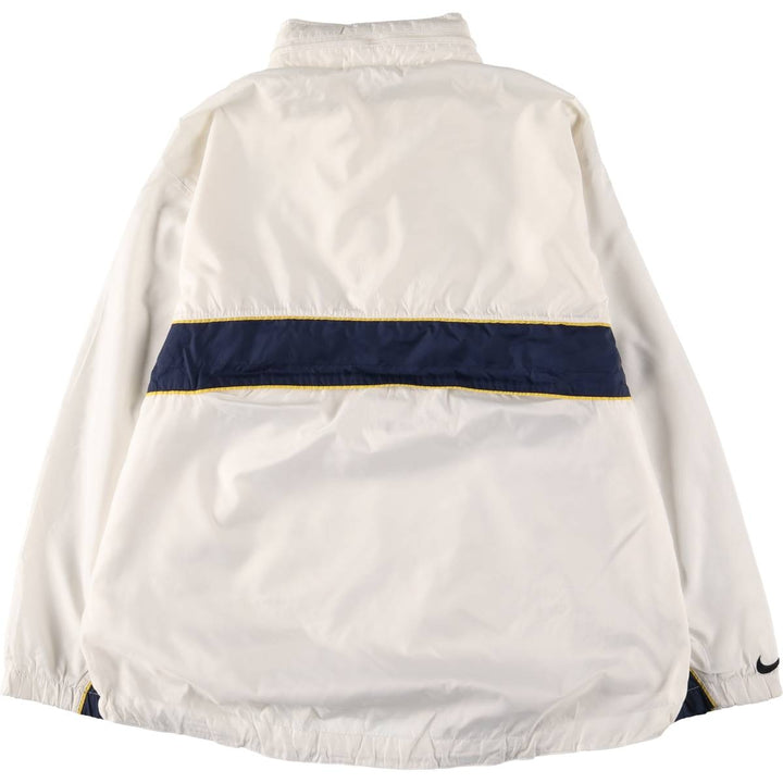 90'S Nike Half Zip Warm Up Pullover Men's XL Vintage unclear white type Vintage Second Hand