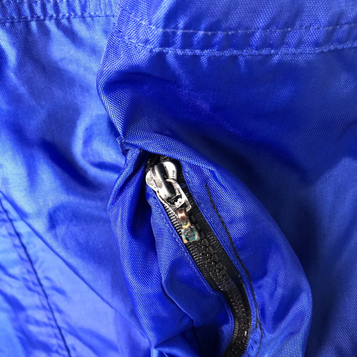 90'S Marlboro Mountain Jacket, Shell Jacket, Men's L size, Vintage Nylon blue type Vintage Second Hand