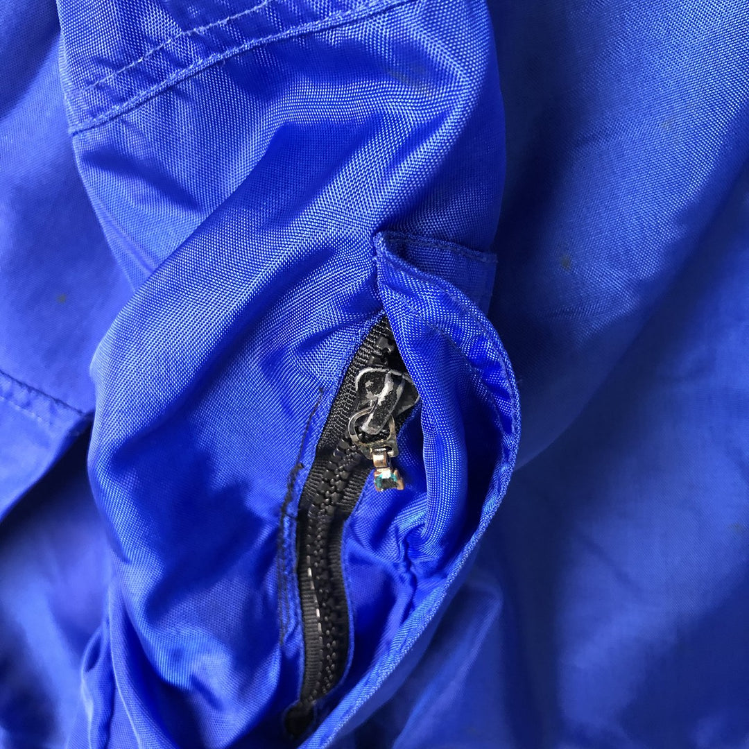 90'S Marlboro Mountain Jacket, Shell Jacket, Men's L size, Vintage Nylon blue type Vintage Second Hand