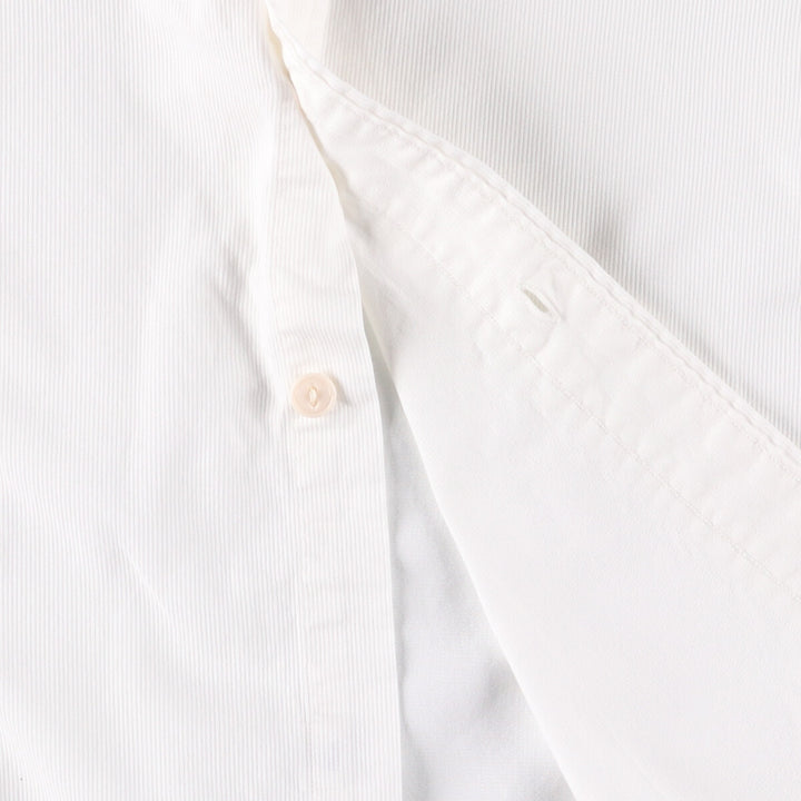 Ralph Lauren POLO by Ralph Lauren DUNGAREE WORKSHIRT Long sleeve cotton shirt Men's size L cotton white type Vintage Second Hand