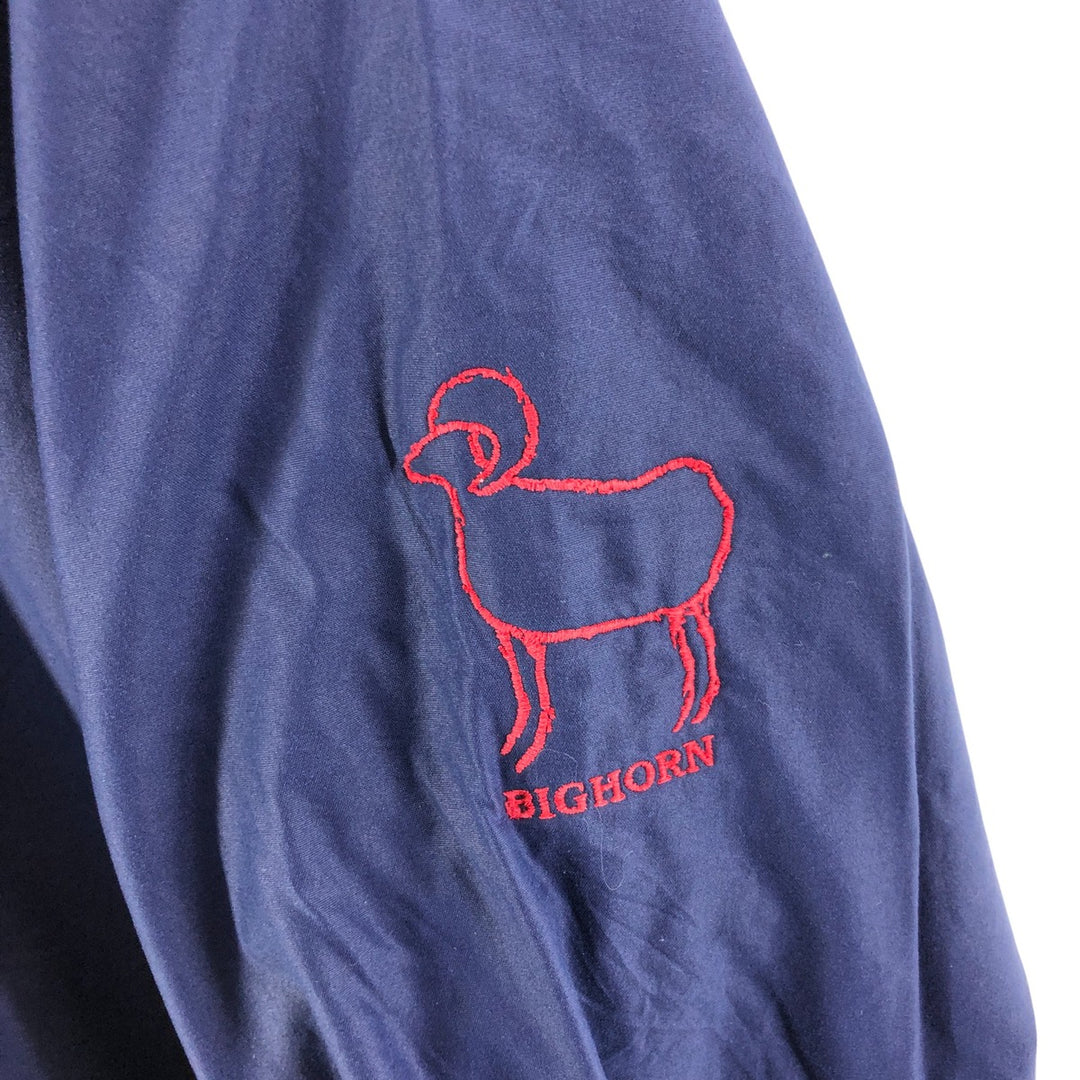 90'S Ralph Lauren POLO by Ralph Lauren nylon pullover made in USA, men's size L, vintage Nylon navy blue type Vintage Second Hand