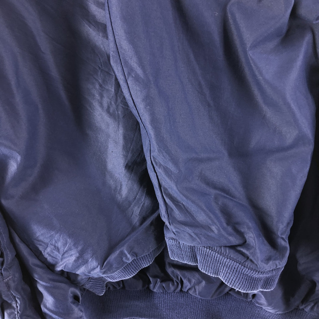 90'S Ralph Lauren POLO by Ralph Lauren nylon pullover made in USA, men's size L, vintage Nylon navy blue type Vintage Second Hand