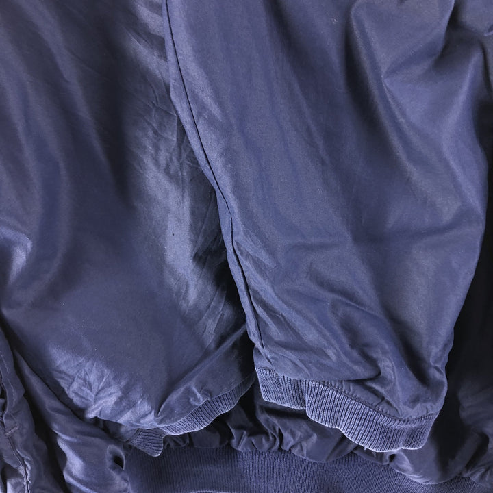 90'S Ralph Lauren POLO by Ralph Lauren nylon pullover made in USA, men's size L, vintage Nylon navy blue type Vintage Second Hand