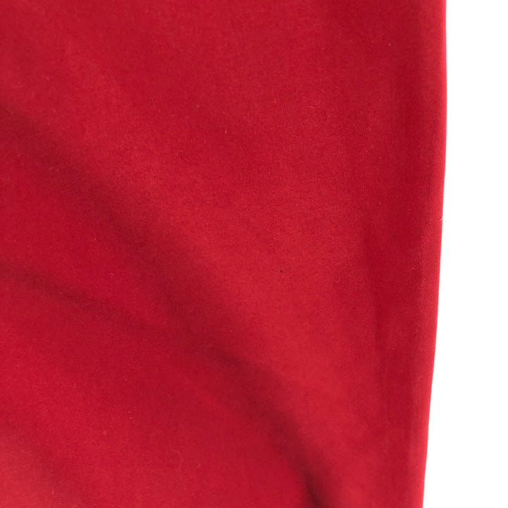 Ralph Lauren POLO GOLF Polo Golf Half Snap Collar Warm-up Pullover Men's Size L polyester red type Vintage Second Hand