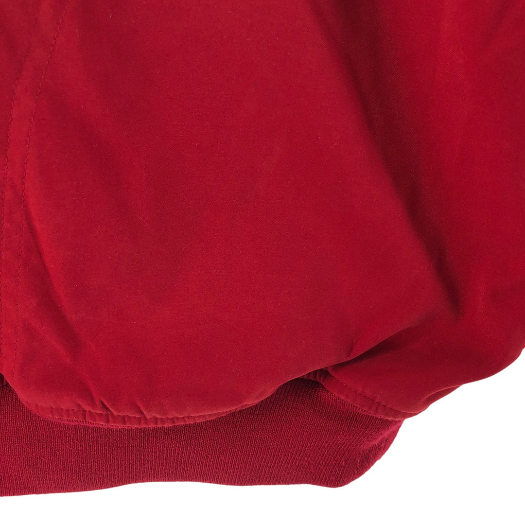 Ralph Lauren POLO GOLF Polo Golf Half Snap Collar Warm-up Pullover Men's Size L polyester red type Vintage Second Hand