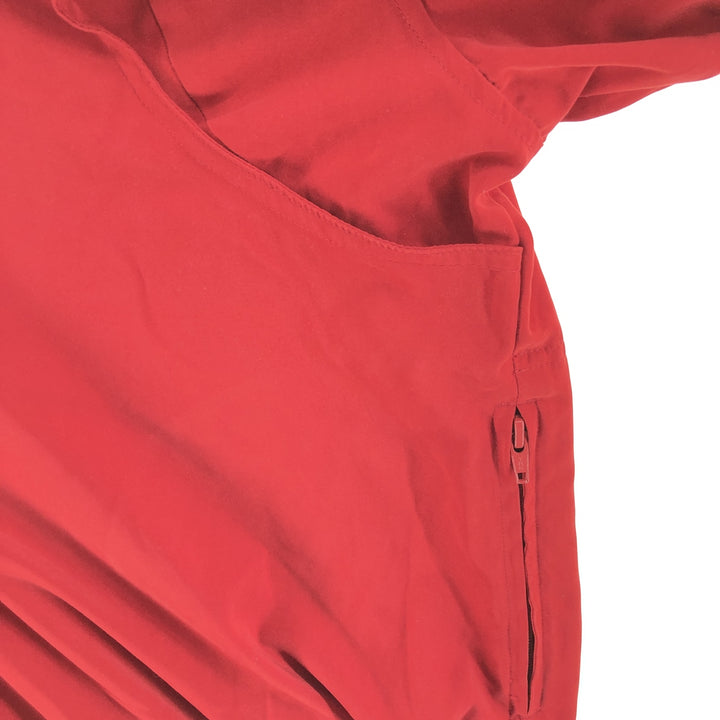 Ralph Lauren POLO GOLF Polo Golf Half Snap Collar Warm-up Pullover Men's Size L polyester red type Vintage Second Hand