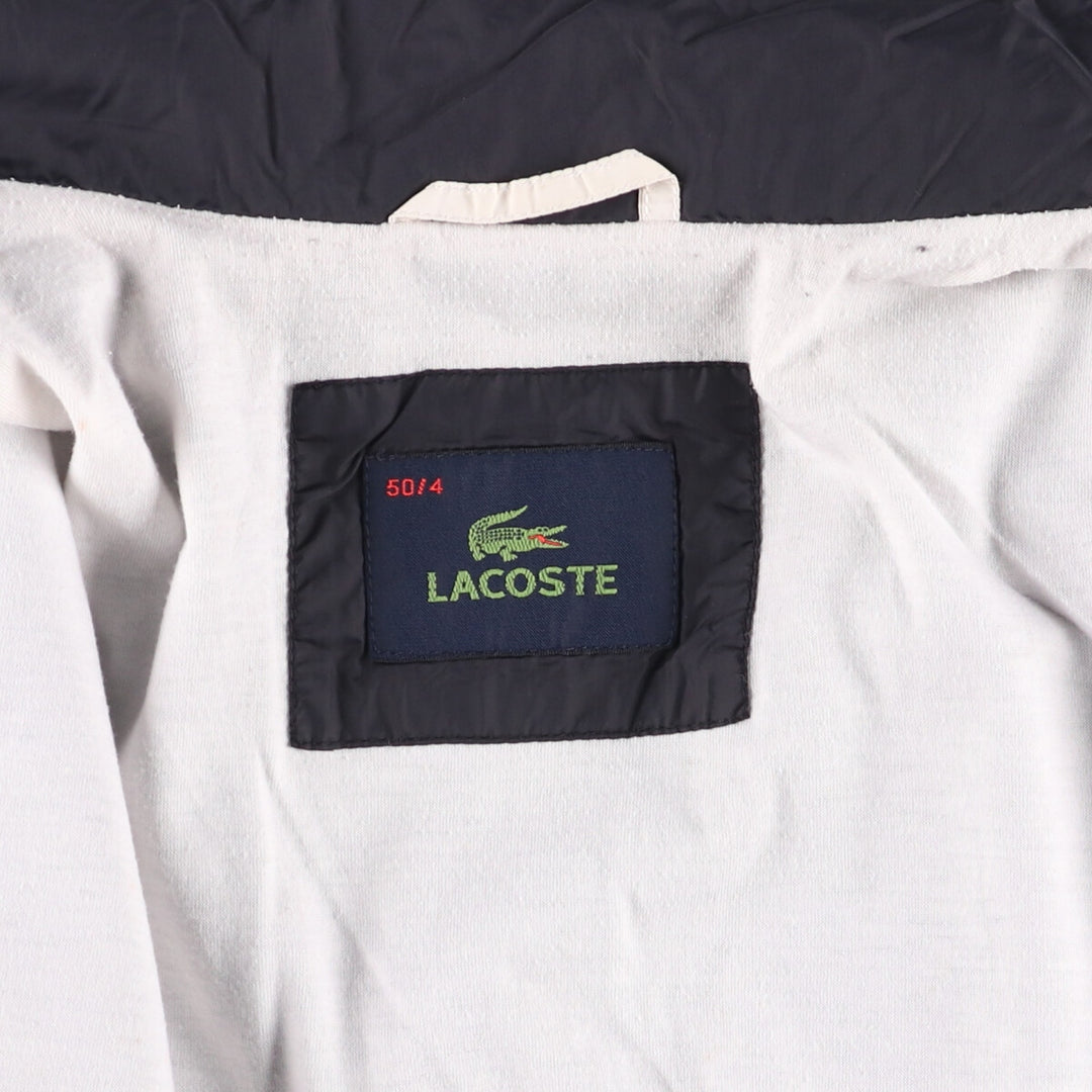 Lacoste Windbreaker 50 polyamide black type Vintage Second Hand