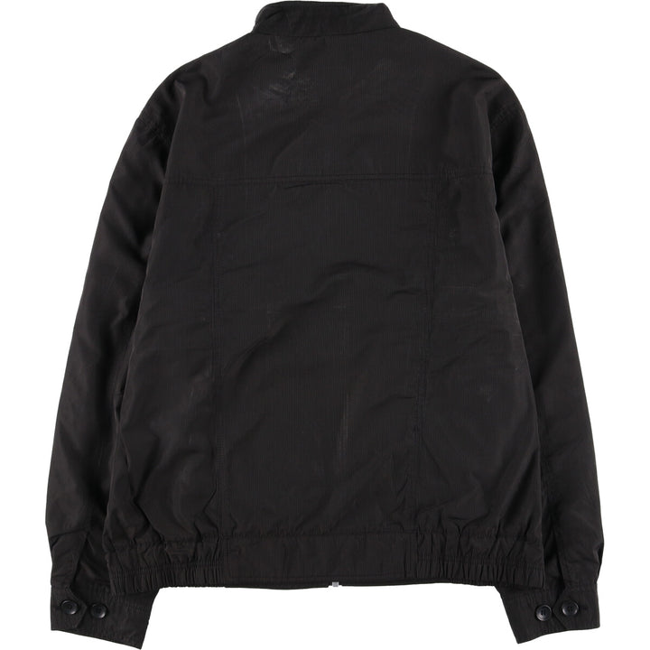 Massimo MASSIMO Check Pattern Windbreaker, Men's Size L polyester Charcoal Vintage Second Hand