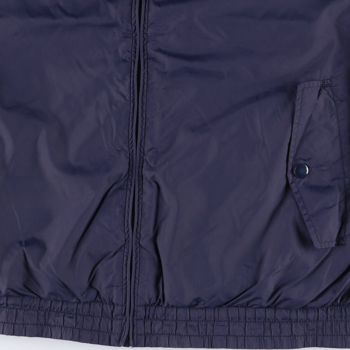Lacoste stand-collar windbreaker, men's size XL polyamide navy blue type Vintage Second Hand