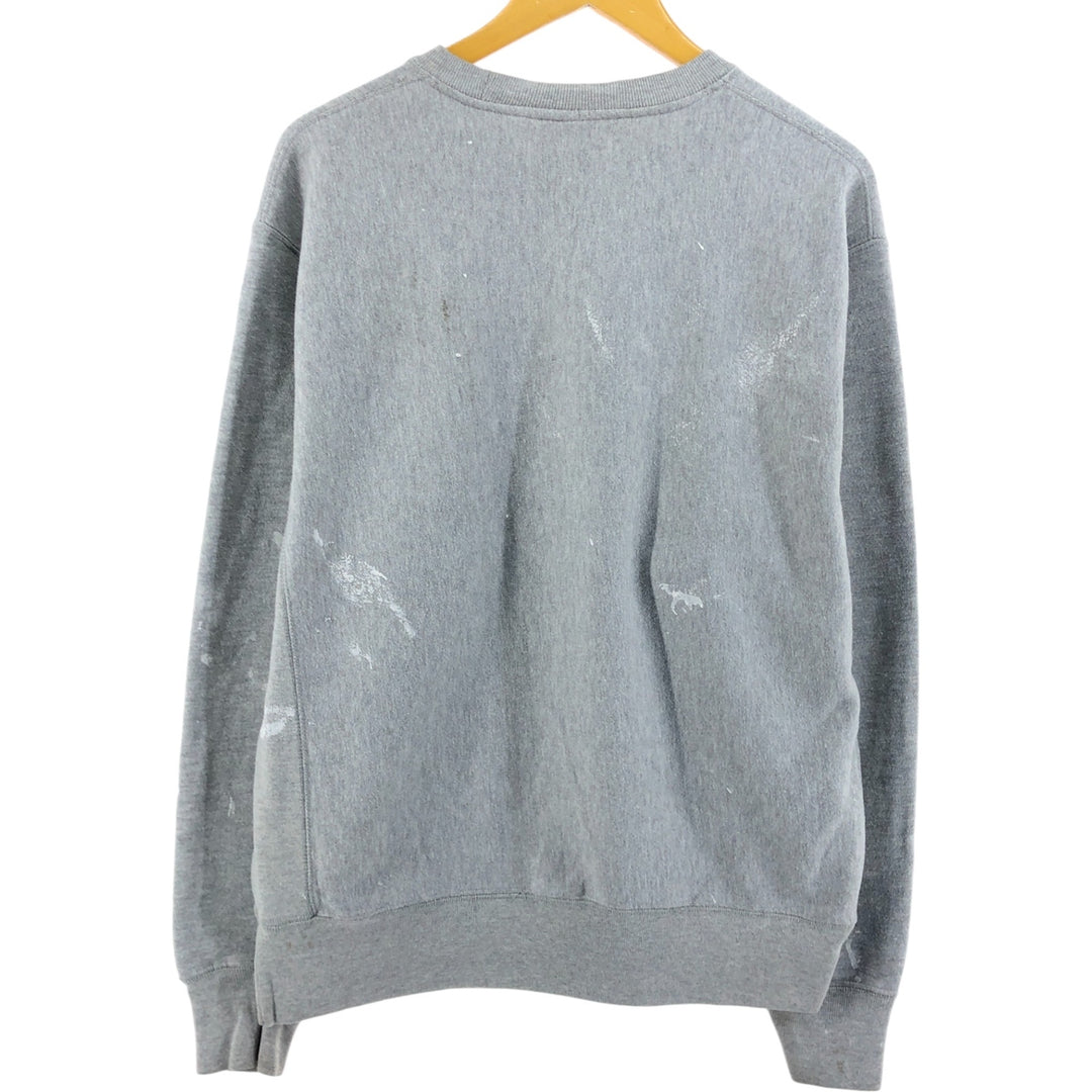 Champion REVERSE WEAVE Paint Sweatshirt, Men's Size L cotton gray type Vintage Second Hand
