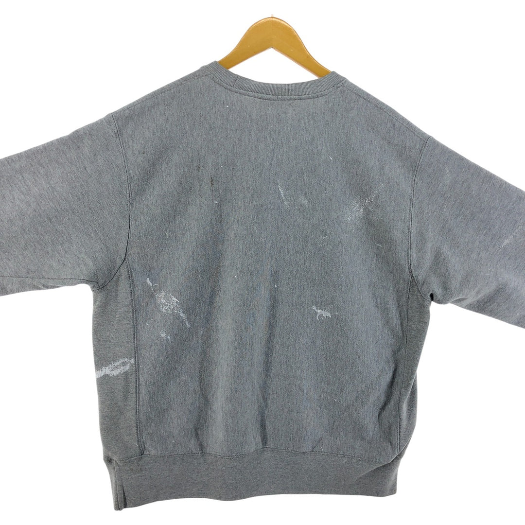 Champion REVERSE WEAVE Paint Sweatshirt, Men's Size L cotton gray type Vintage Second Hand