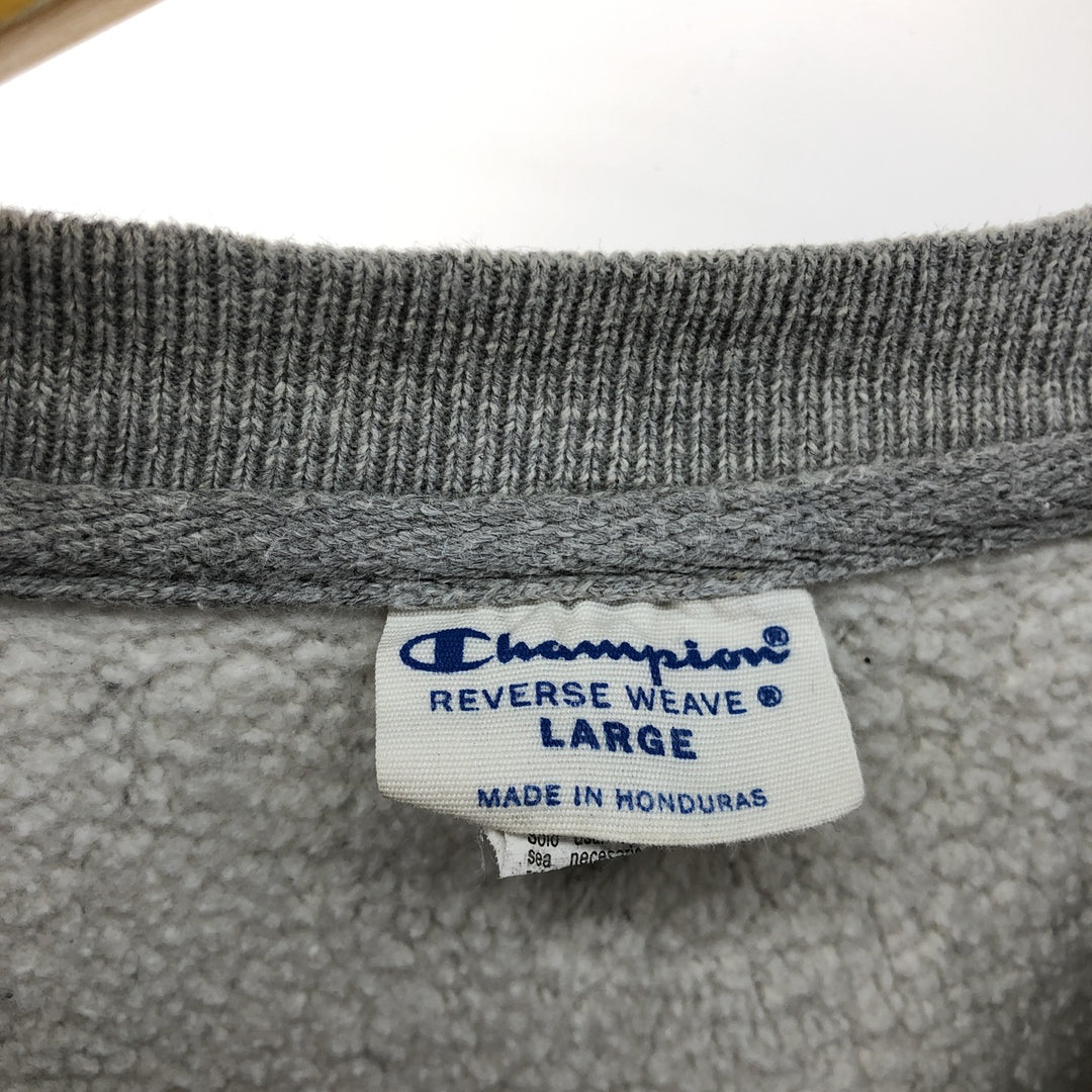 Champion REVERSE WEAVE Paint Sweatshirt, Men's Size L cotton gray type Vintage Second Hand