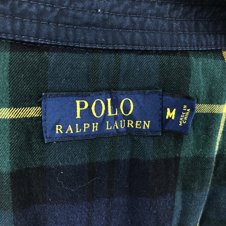 Ralph Lauren POLO RALPH LAUREN Padded Swing Top Sports Jacket Men's M cotton navy blue type Vintage Second Hand