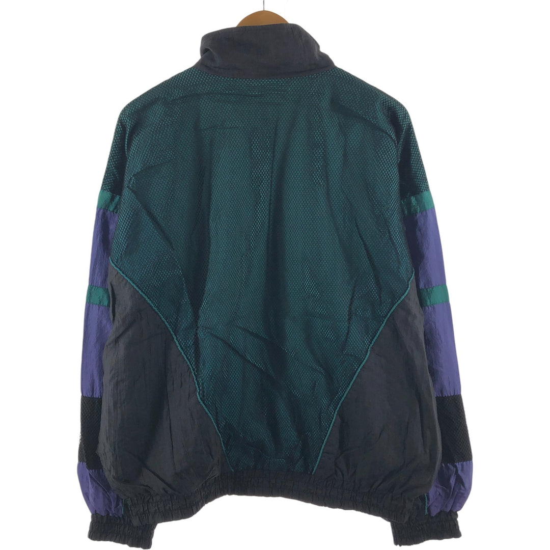 Vintage 70s-80'S Adidas nylon jacket, men's size M Nylon Green type dark green Vintage Second Hand