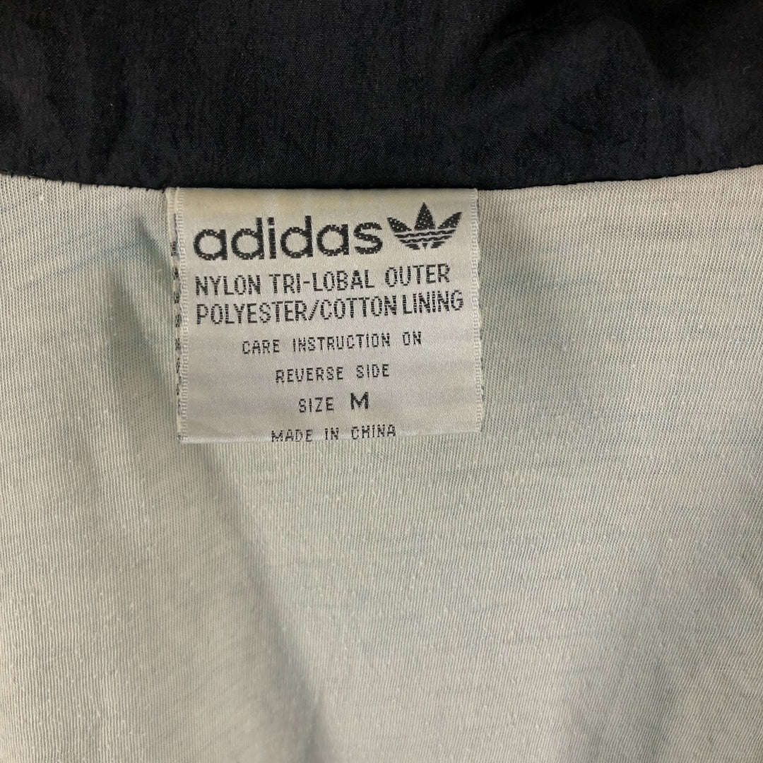 Vintage 70s-80'S Adidas nylon jacket, men's size M Nylon Green type dark green Vintage Second Hand