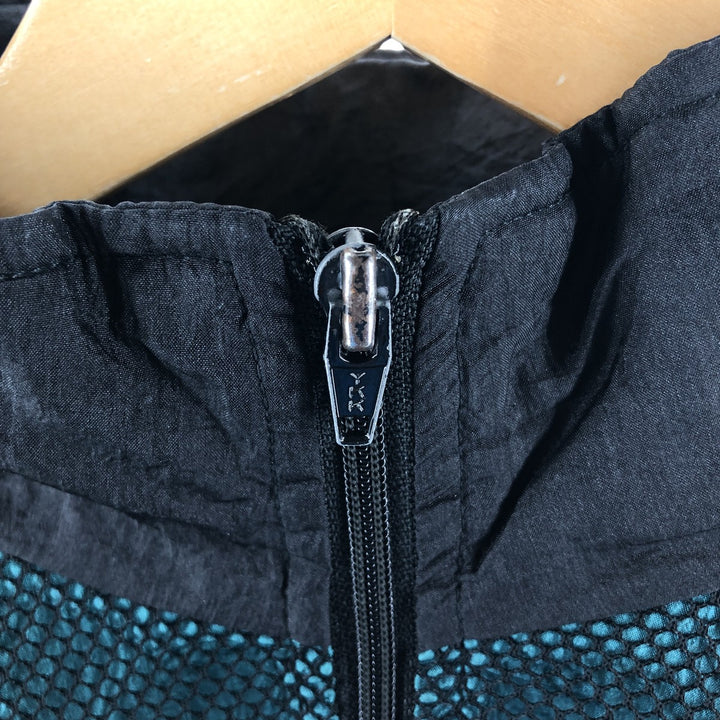 Vintage 70s-80'S Adidas nylon jacket, men's size M Nylon Green type dark green Vintage Second Hand