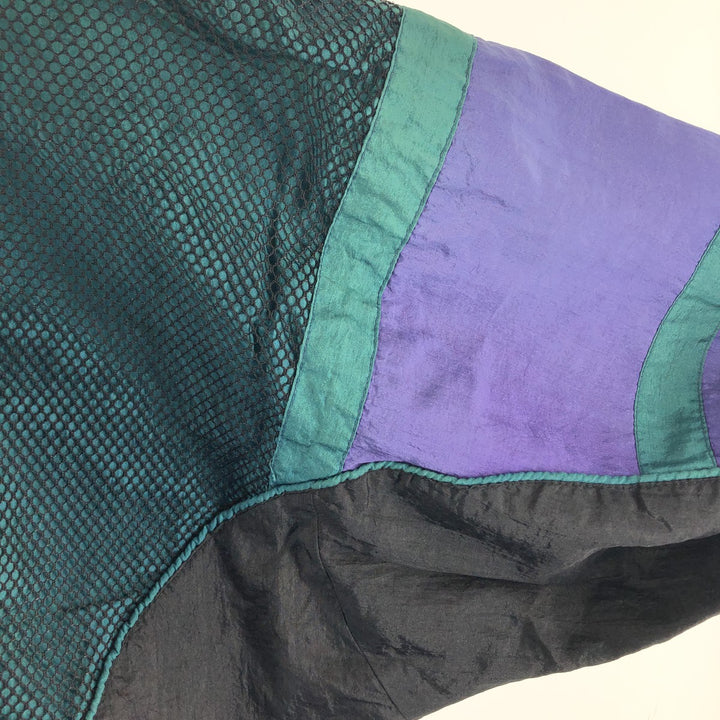 Vintage 70s-80'S Adidas nylon jacket, men's size M Nylon Green type dark green Vintage Second Hand