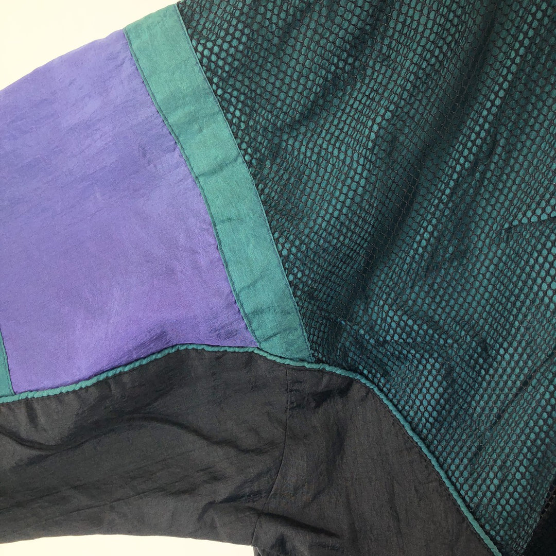 Vintage 70s-80'S Adidas nylon jacket, men's size M Nylon Green type dark green Vintage Second Hand