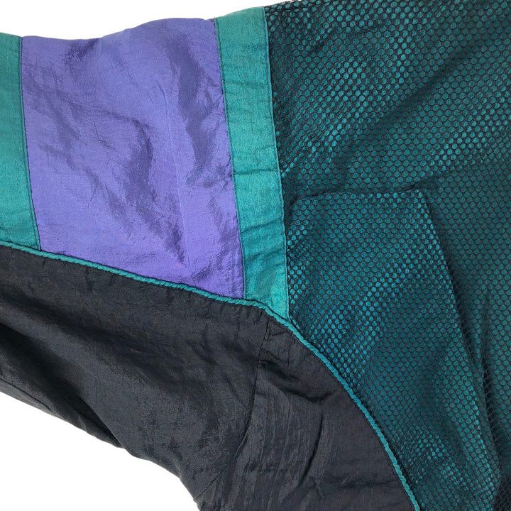 Vintage 70s-80'S Adidas nylon jacket, men's size M Nylon Green type dark green Vintage Second Hand