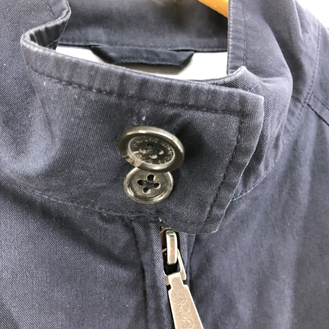 Brooks Brothers 346 Harrington Jacket Swing Top Men's M size cotton navy blue type Vintage Second Hand
