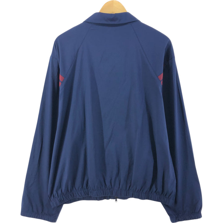 Ralph Lauren POLO by Ralph Lauren Swing Top Sports Jacket Men's XL polyester navy blue type Vintage Second Hand