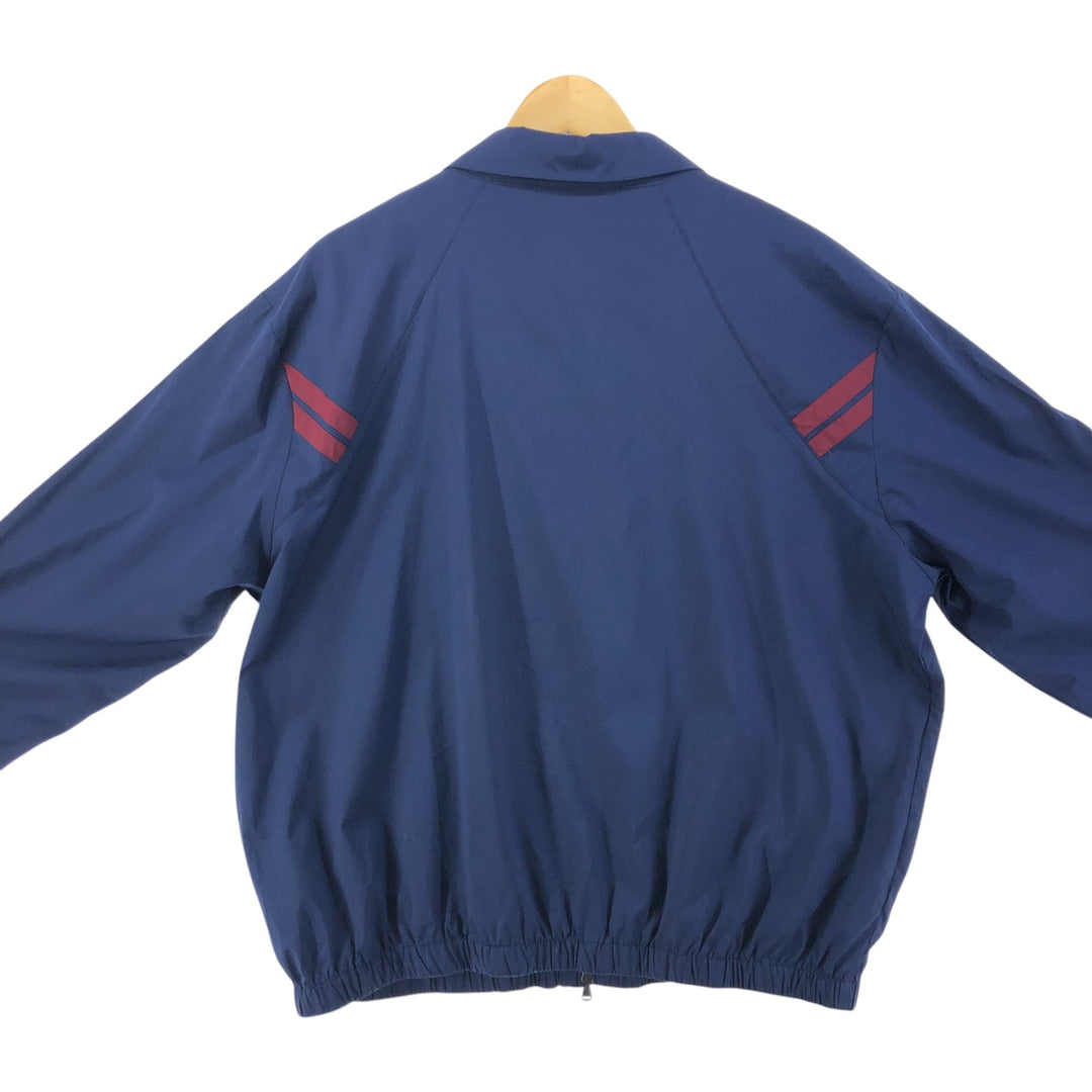 Ralph Lauren POLO by Ralph Lauren Swing Top Sports Jacket Men's XL polyester navy blue type Vintage Second Hand
